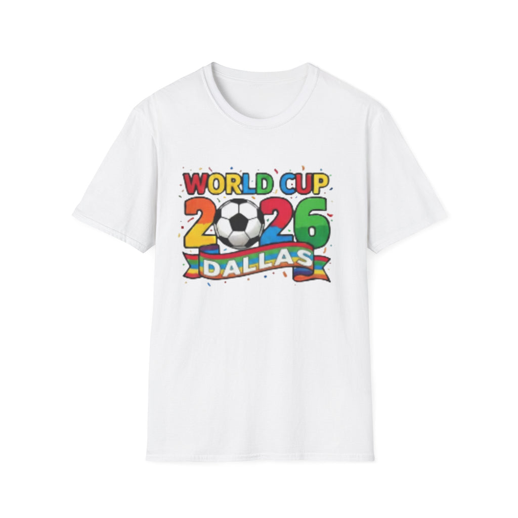 2026 Dallas T-Shirt — Colorful Soccer Fan Tee