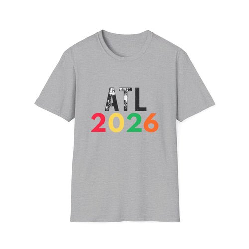 ATL 2026 T-Shirt — Colorful Atlanta Year Tee
