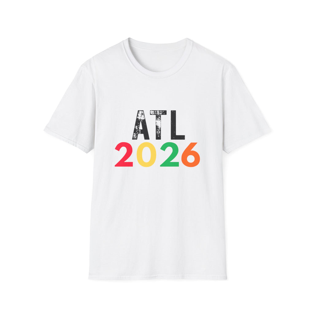 ATL 2026 T-Shirt — Colorful Atlanta Year Tee