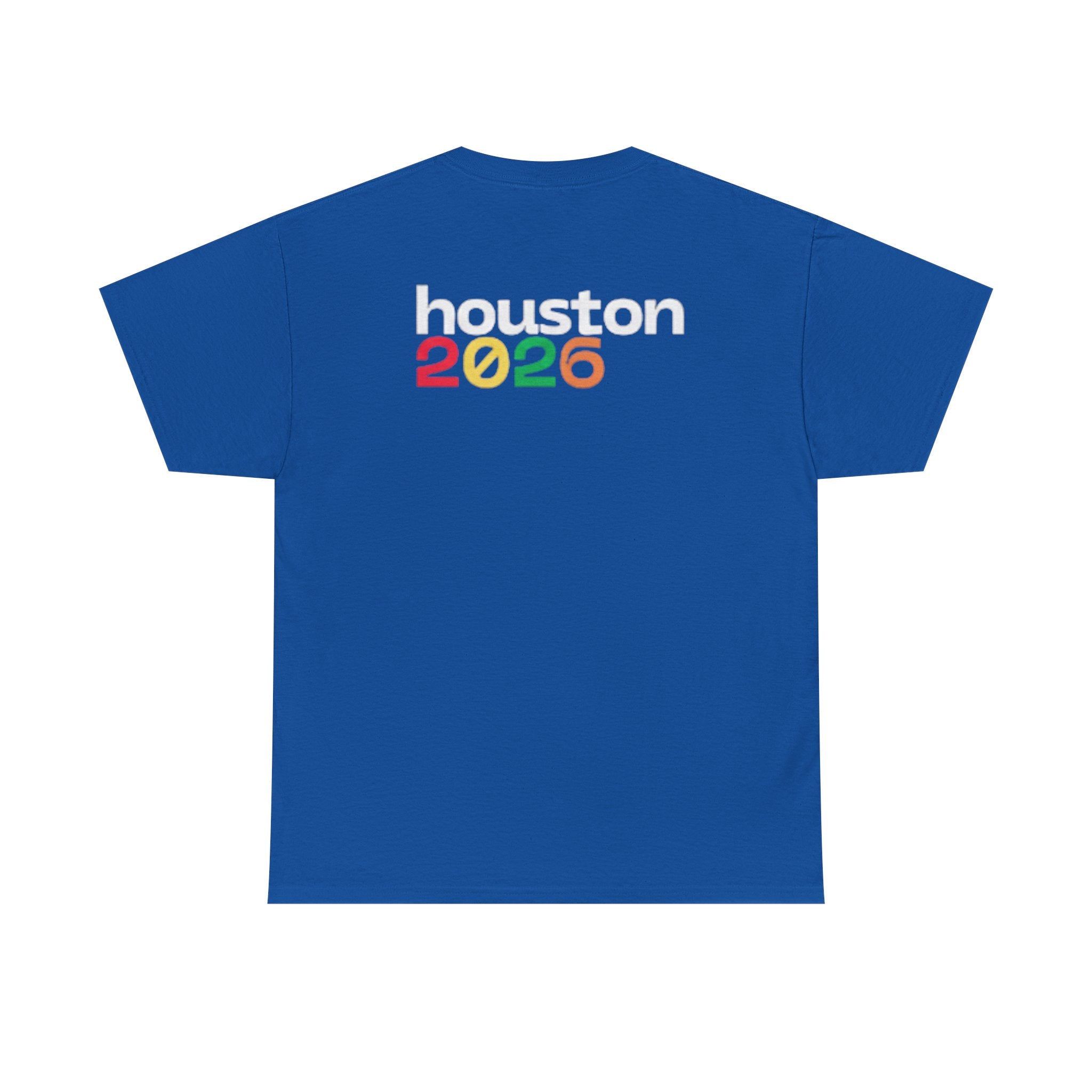 Houston 2026 Soccer Tee — "Just Here for the Futbol" Fan T‑Shirt