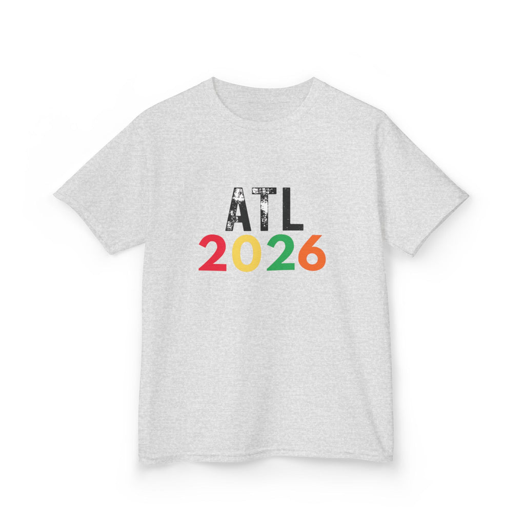 ATL 2026 Kids T‑Shirt – Colorful Atlanta Souvenir Tee