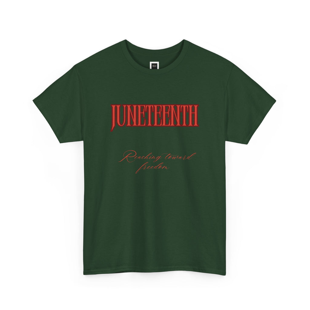 Juneteenth Script Tee | Juneteenth Pride graphic t-shirt
