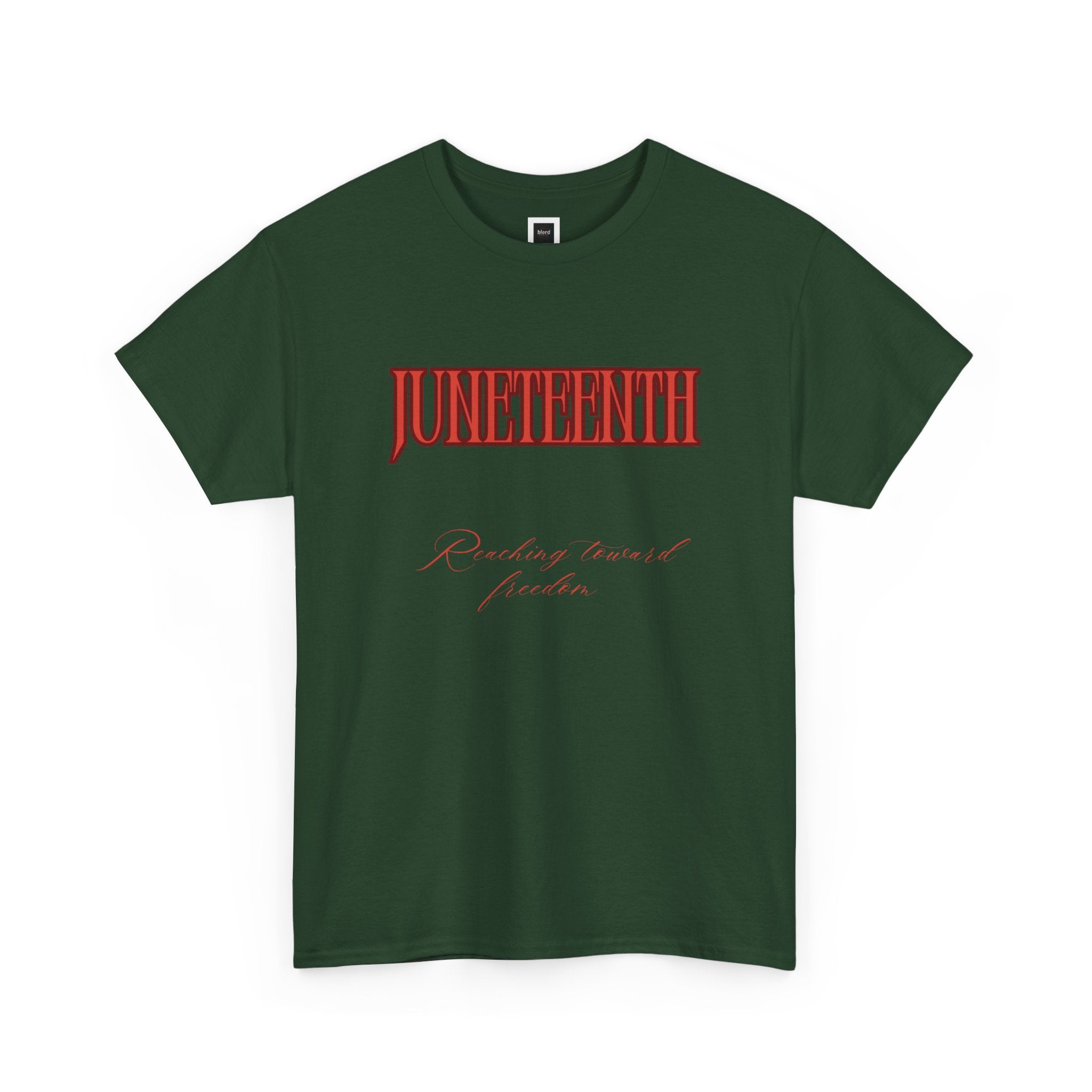Juneteenth Script Tee | Juneteenth Pride graphic t-shirt