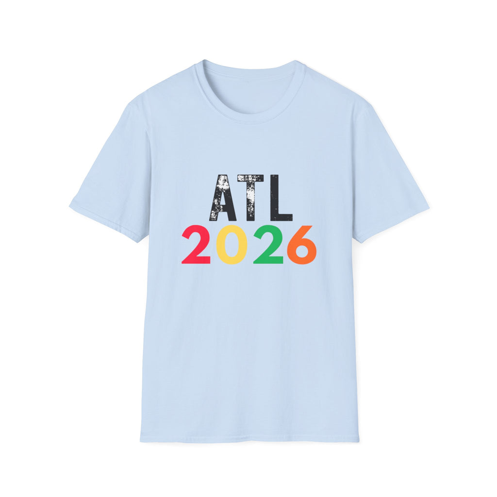 ATL 2026 T-Shirt — Colorful Atlanta Year Tee