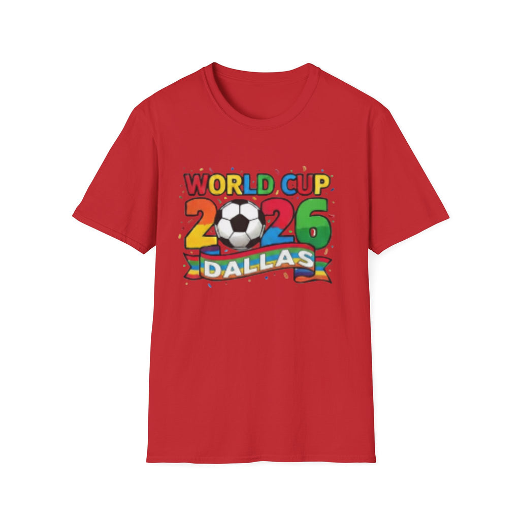 2026 Dallas T-Shirt — Colorful Soccer Fan Tee