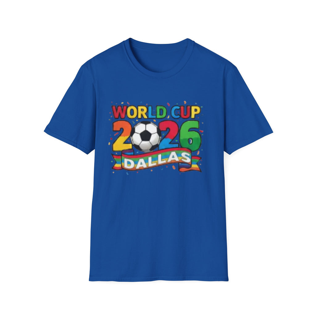 2026 Dallas T-Shirt — Colorful Soccer Fan Tee