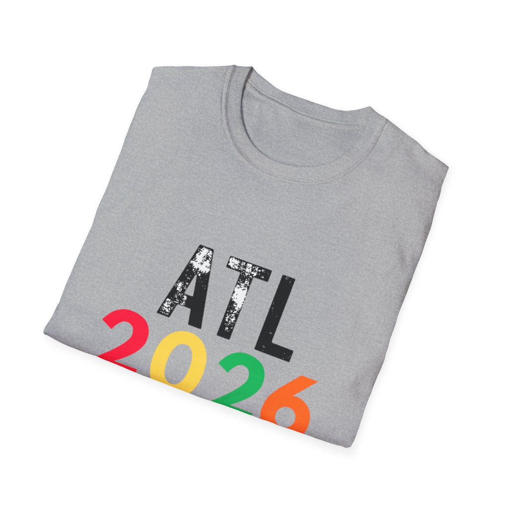 ATL 2026 T-Shirt — Colorful Atlanta Year Tee
