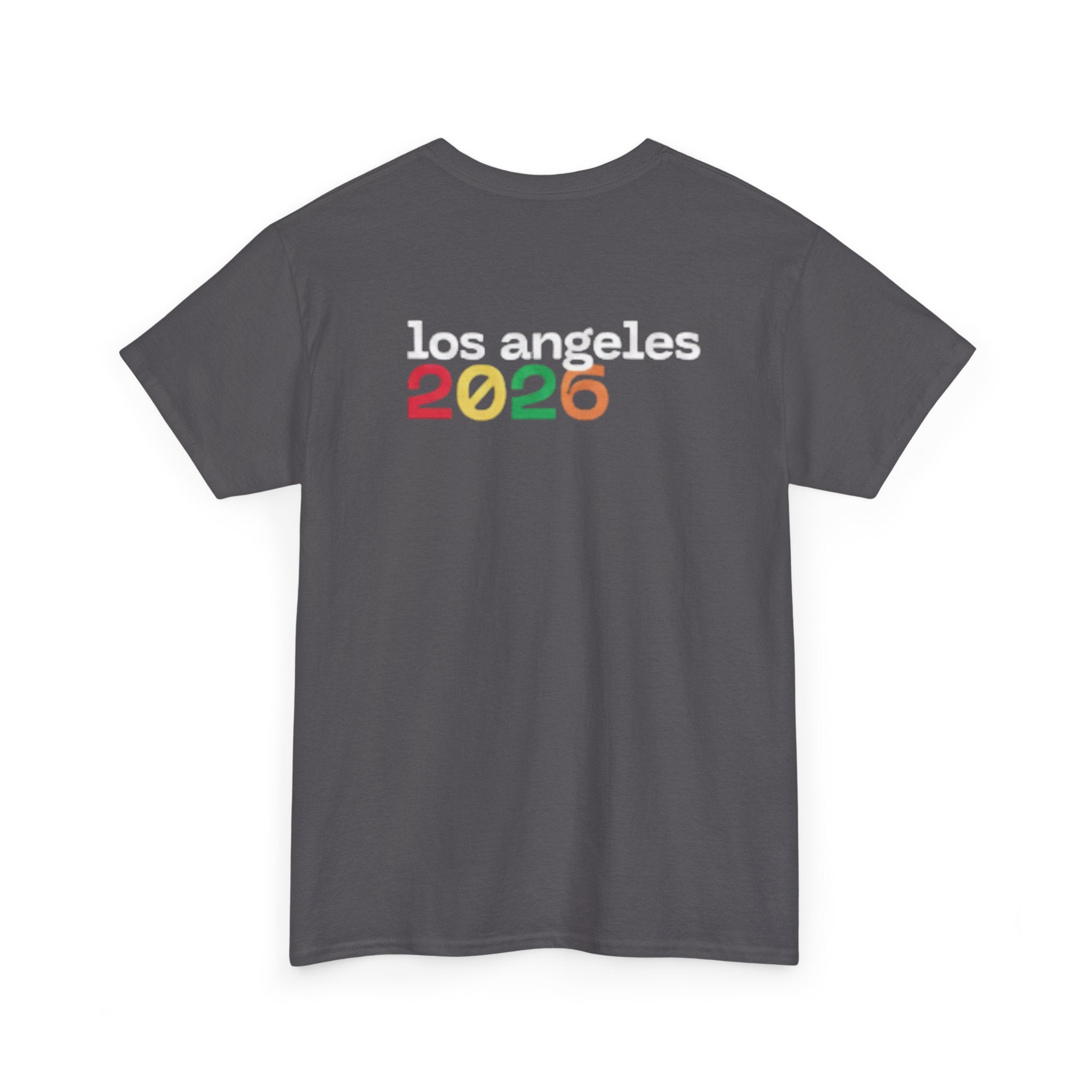 T-Shirt — "Just Here for the Fútbol" Los Angeles 2026 Soccer Fan Tee