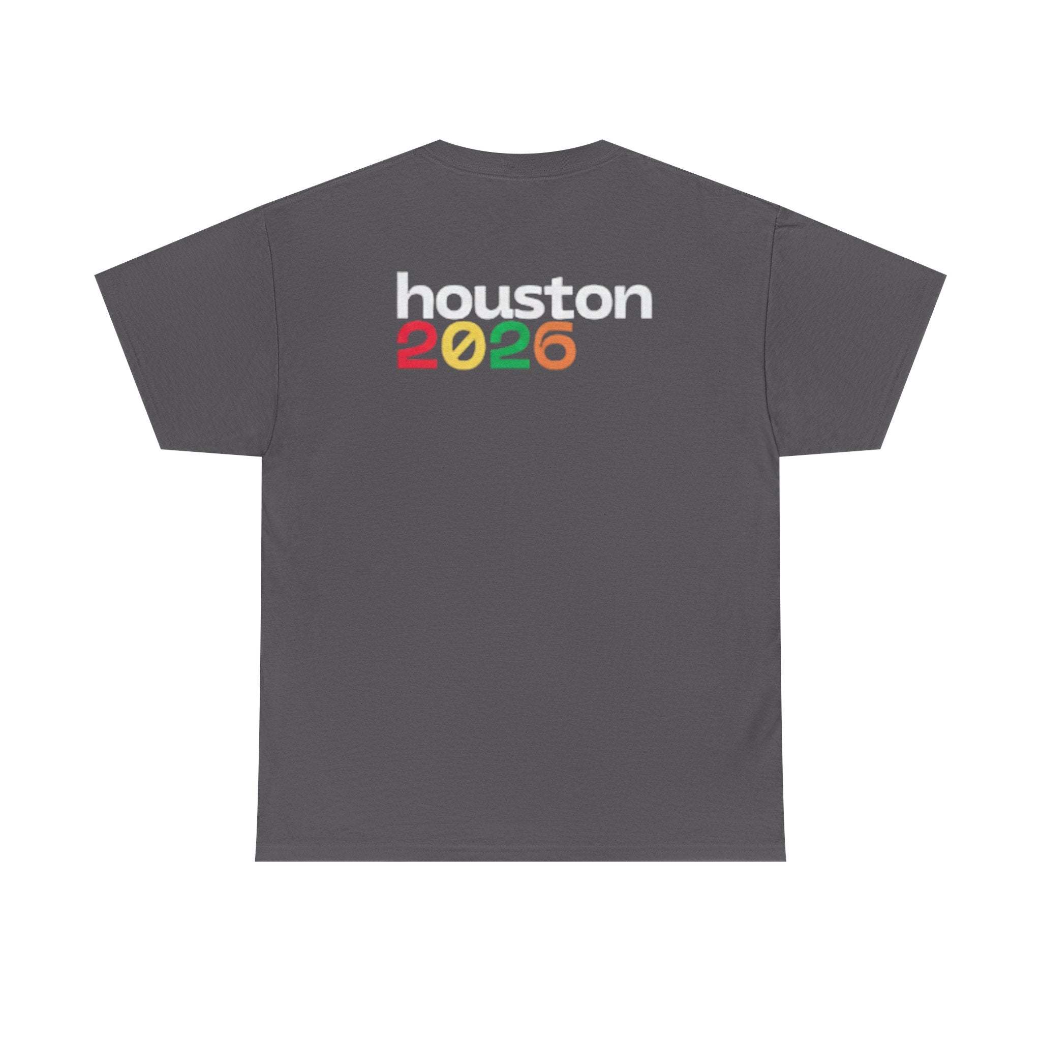 Houston 2026 Soccer Tee — "Just Here for the Futbol" Fan T‑Shirt