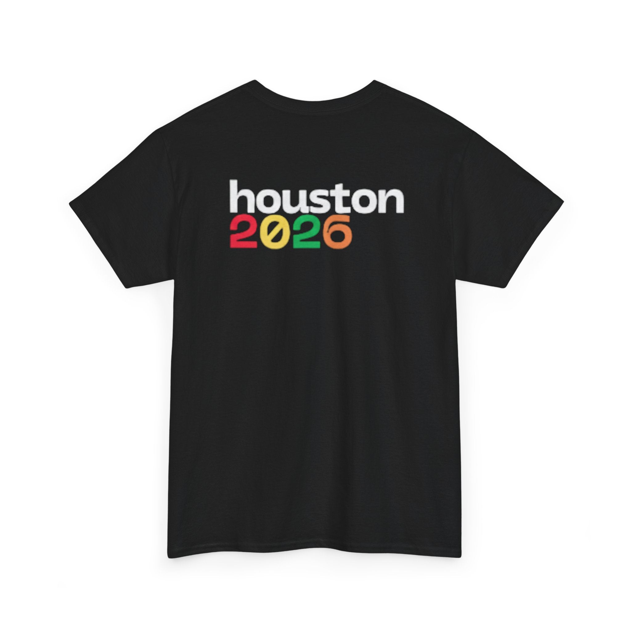 Houston 2026 Soccer Tee — "Just Here for the Futbol" Fan T‑Shirt