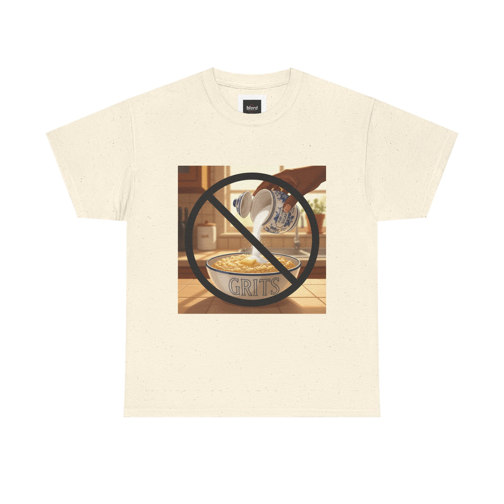 T‑Shirt “No Sugar in Grits” Protest Tee