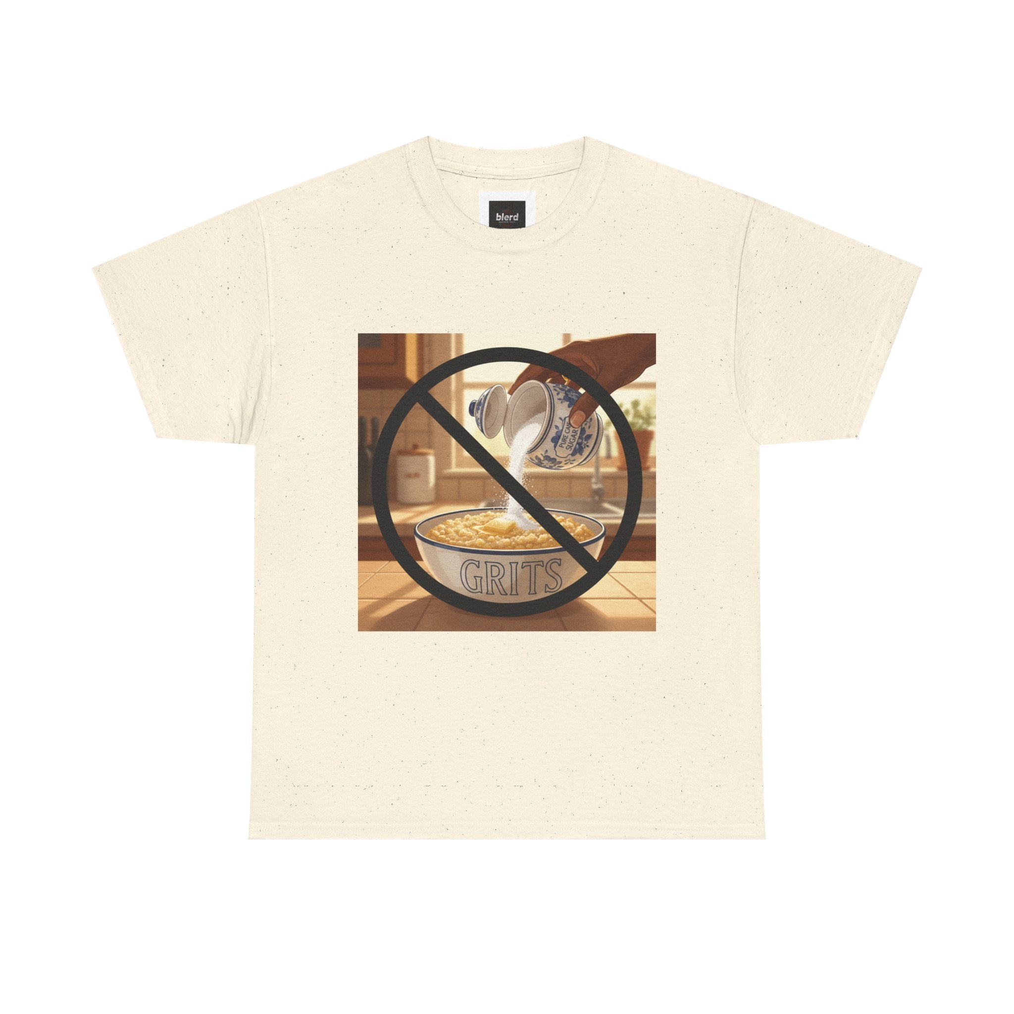 T‑Shirt “No Sugar in Grits” Protest Tee