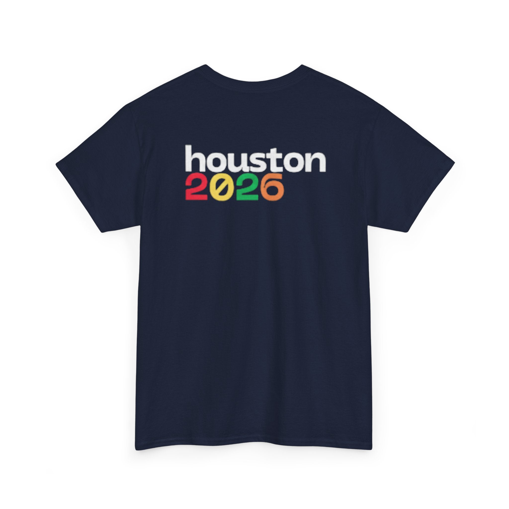 Houston 2026 Soccer Tee — "Just Here for the Futbol" Fan T‑Shirt