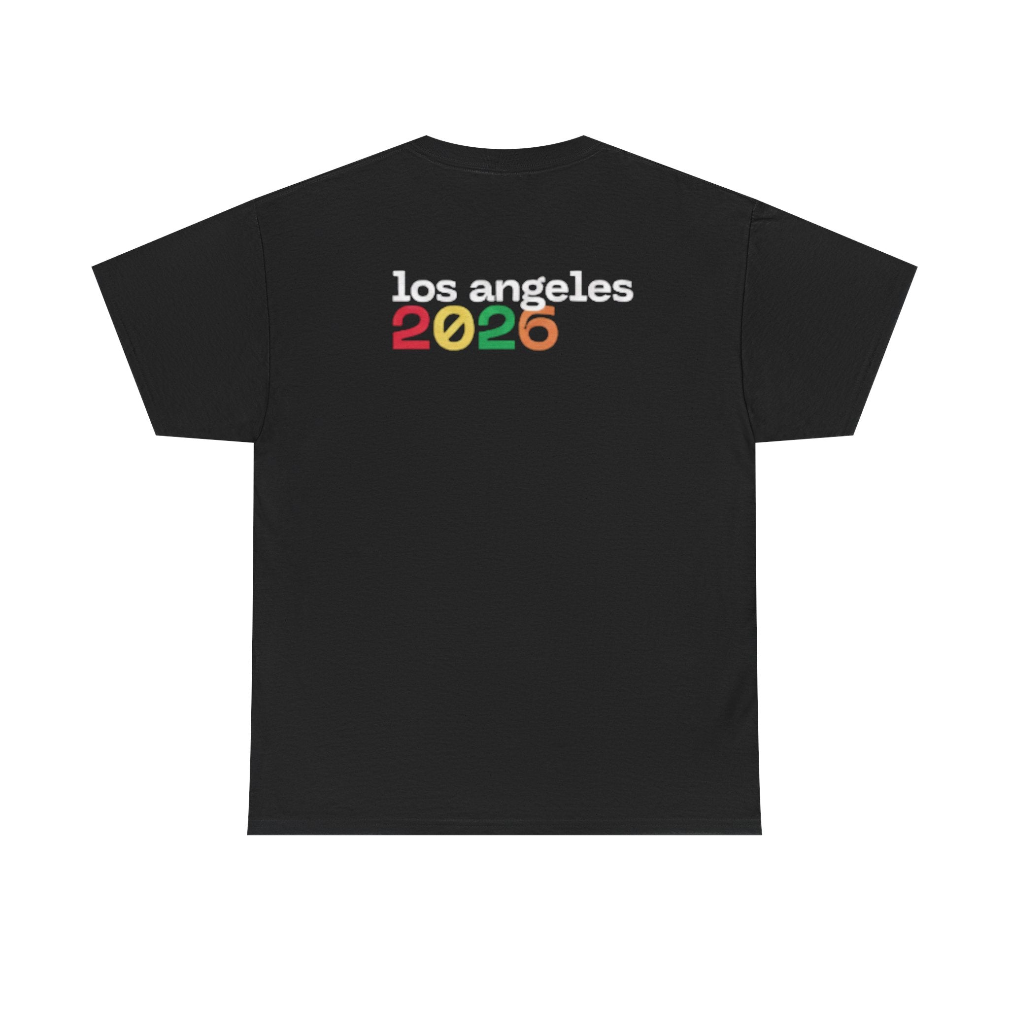 T-Shirt — "Just Here for the Fútbol" Los Angeles 2026 Soccer Fan Tee