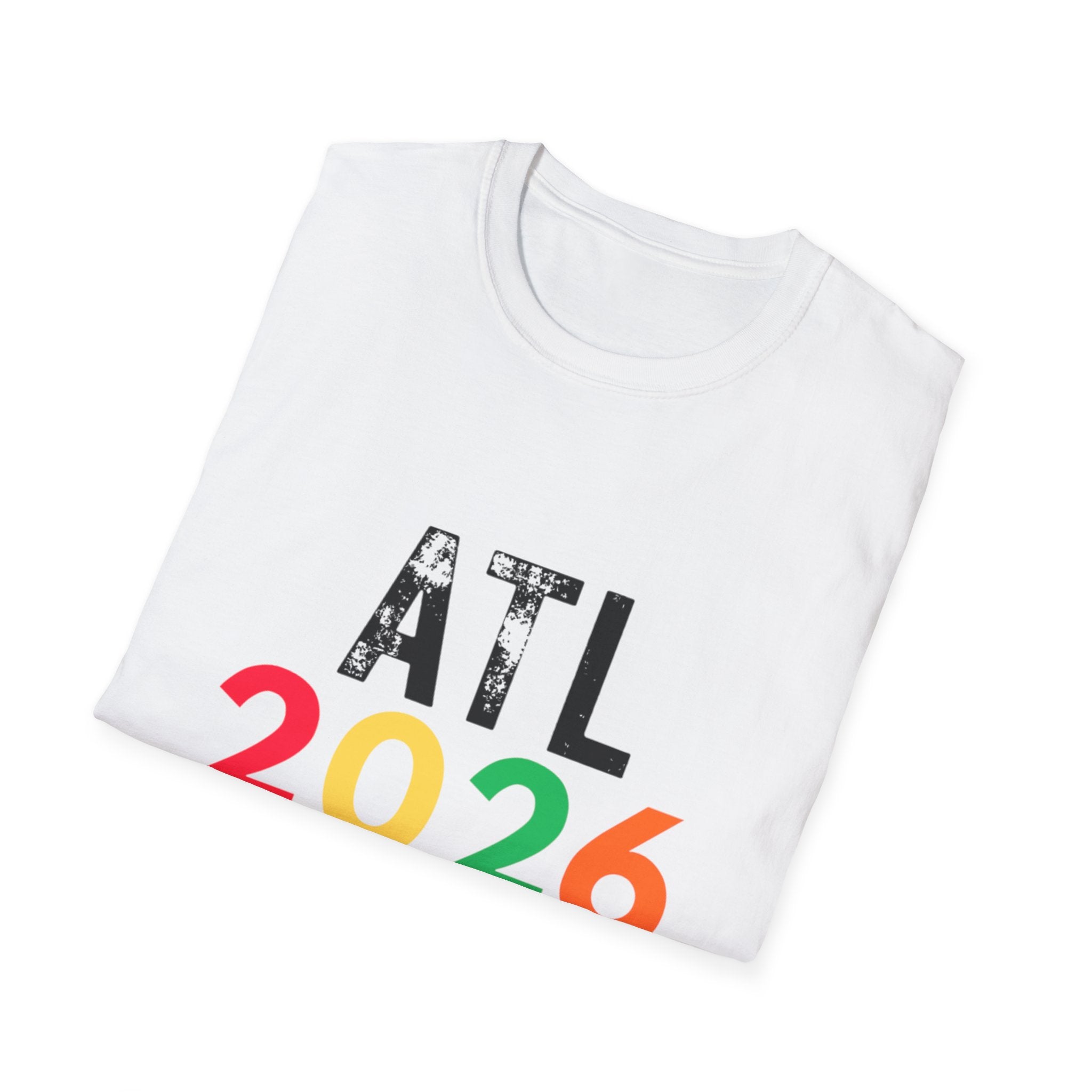 ATL 2026 T-Shirt — Colorful Atlanta Year Tee