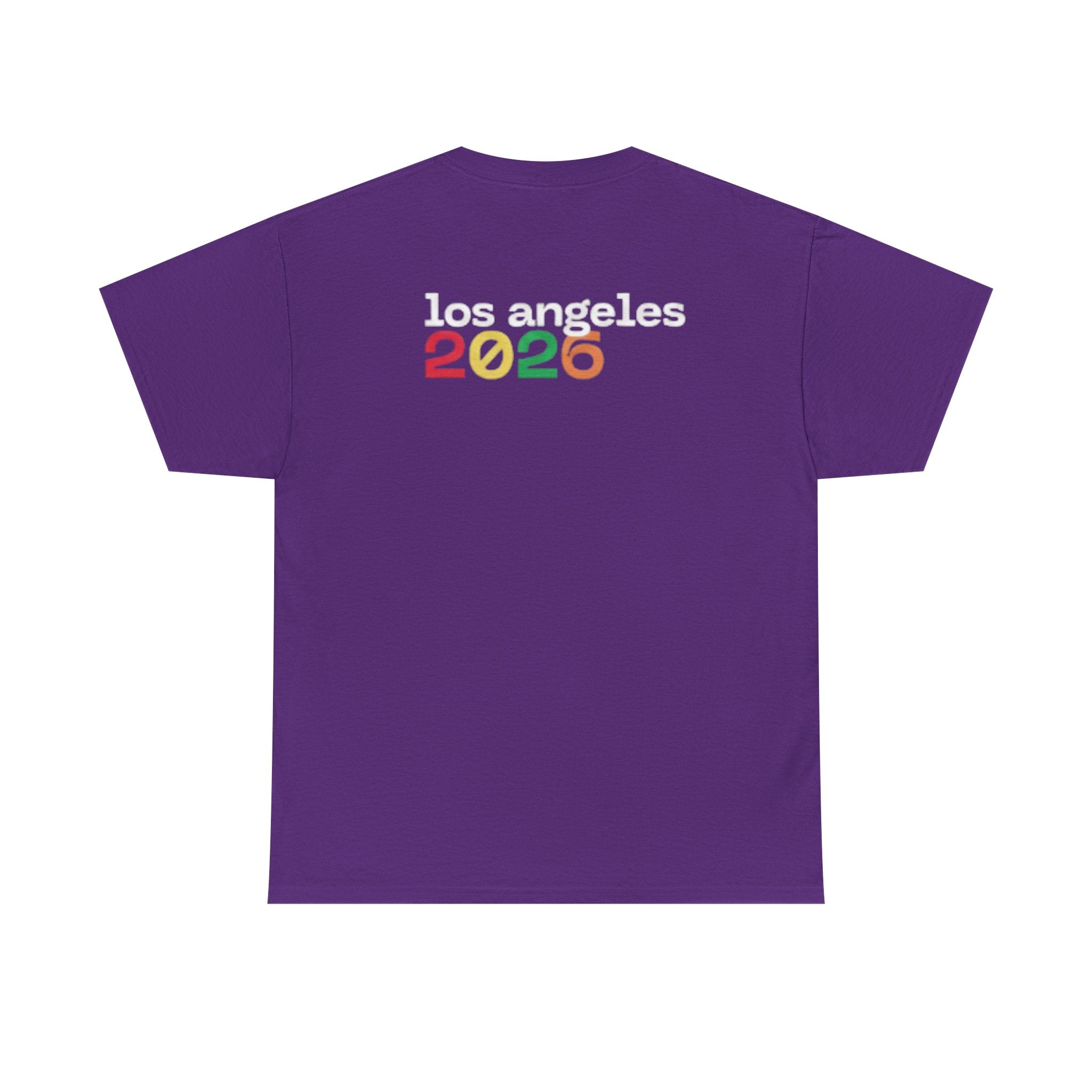 T-Shirt — "Just Here for the Fútbol" Los Angeles 2026 Soccer Fan Tee