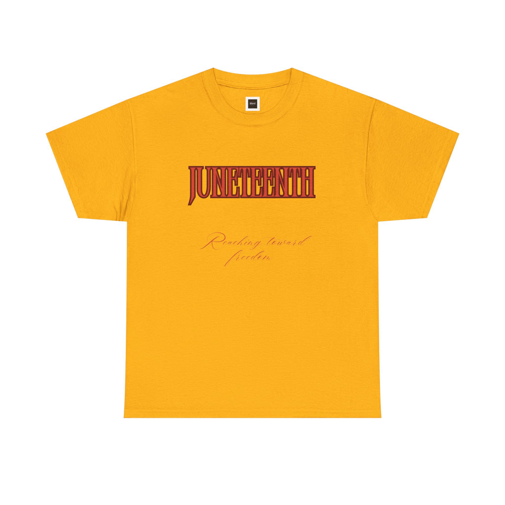 Juneteenth Script Tee | Juneteenth Pride graphic t-shirt