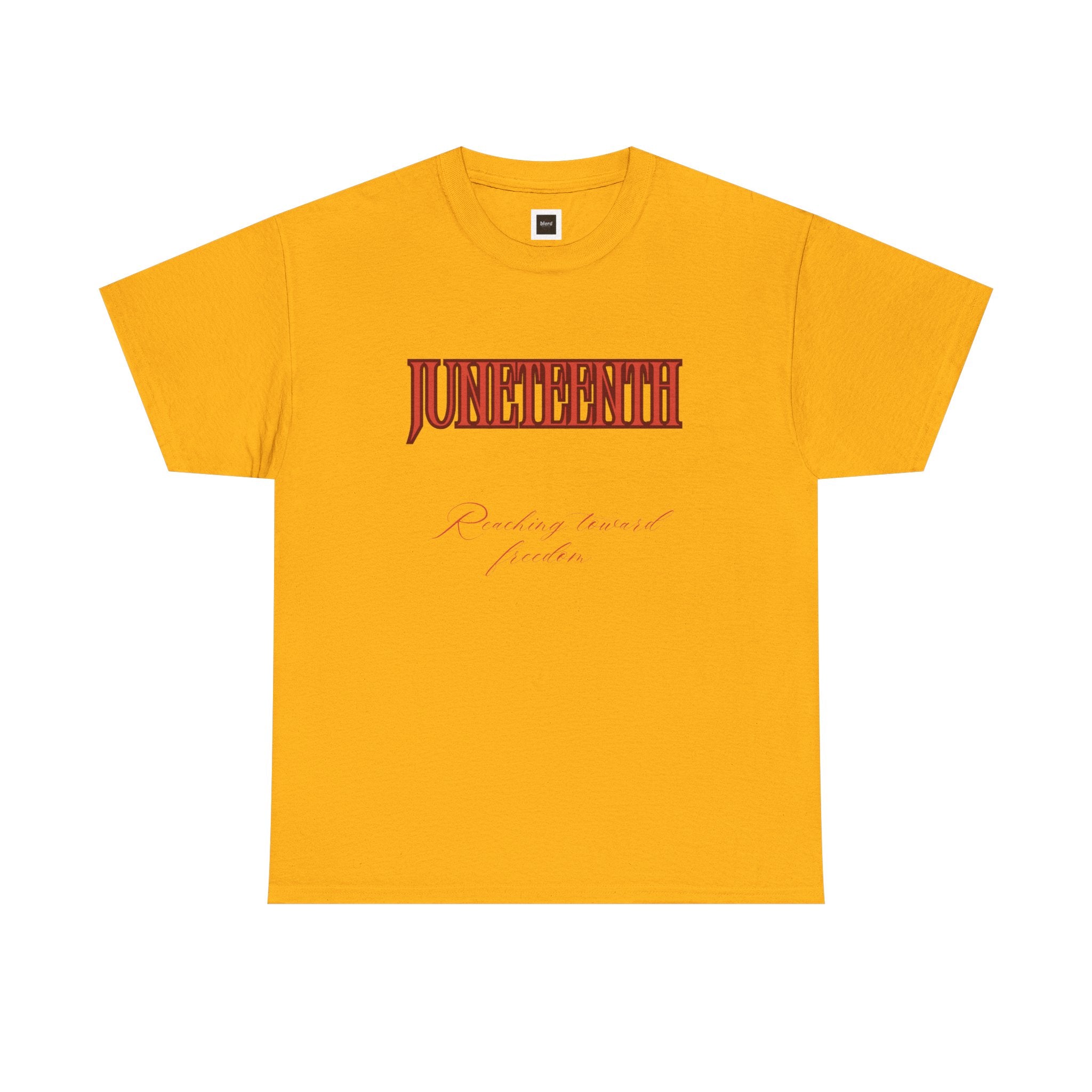 Juneteenth Script Tee | Juneteenth Pride graphic t-shirt