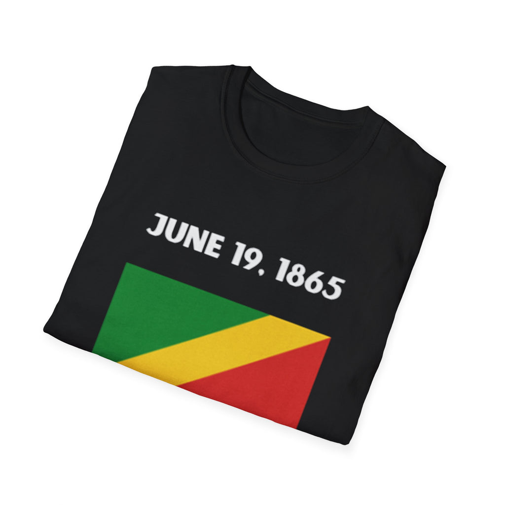 Juneteenth T‑Shirt — "June 19, 1865" Celebration Tee