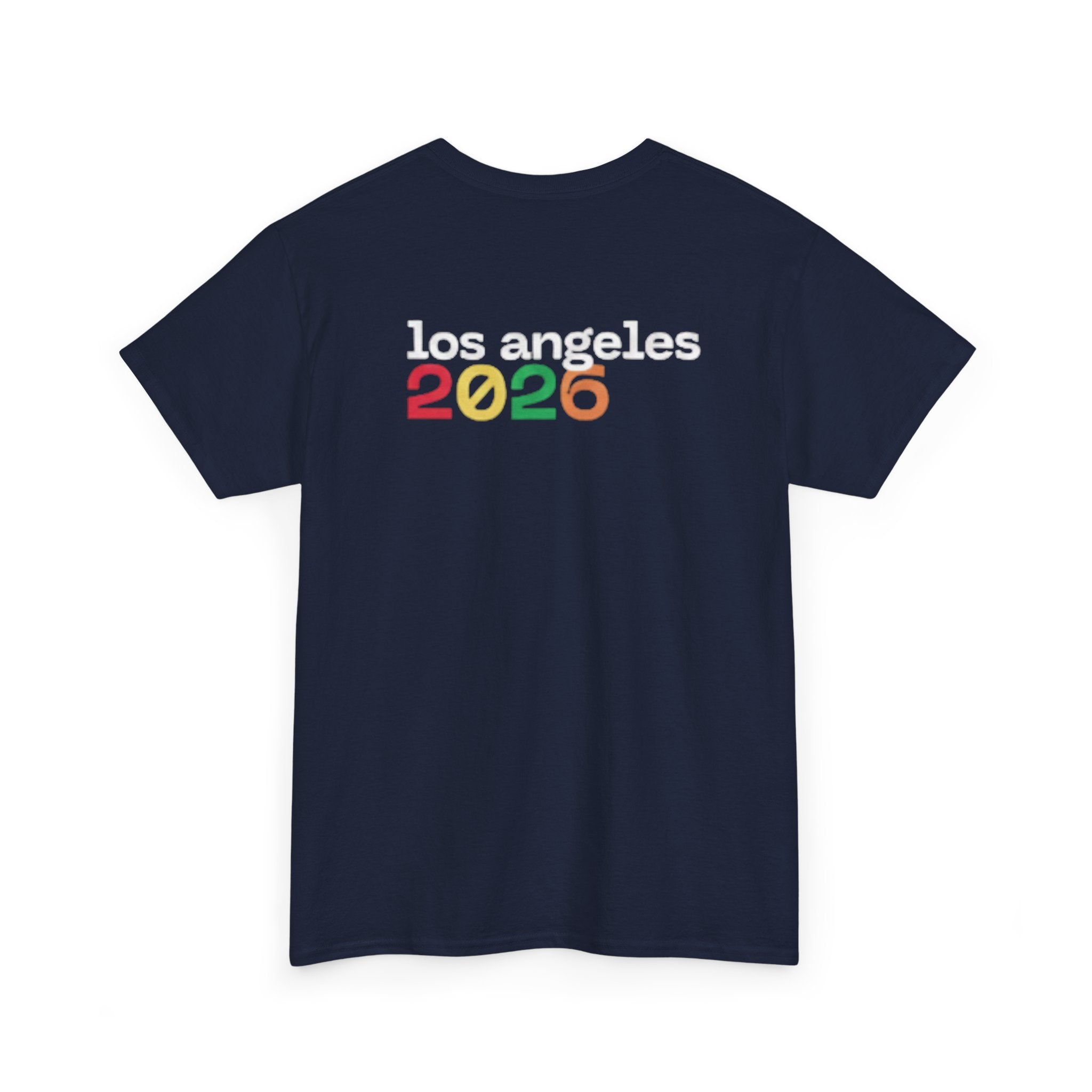 T-Shirt — "Just Here for the Fútbol" Los Angeles 2026 Soccer Fan Tee