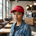 Made You Look Black Voters Matter Cap | Red Baseball Cap, Political Statement