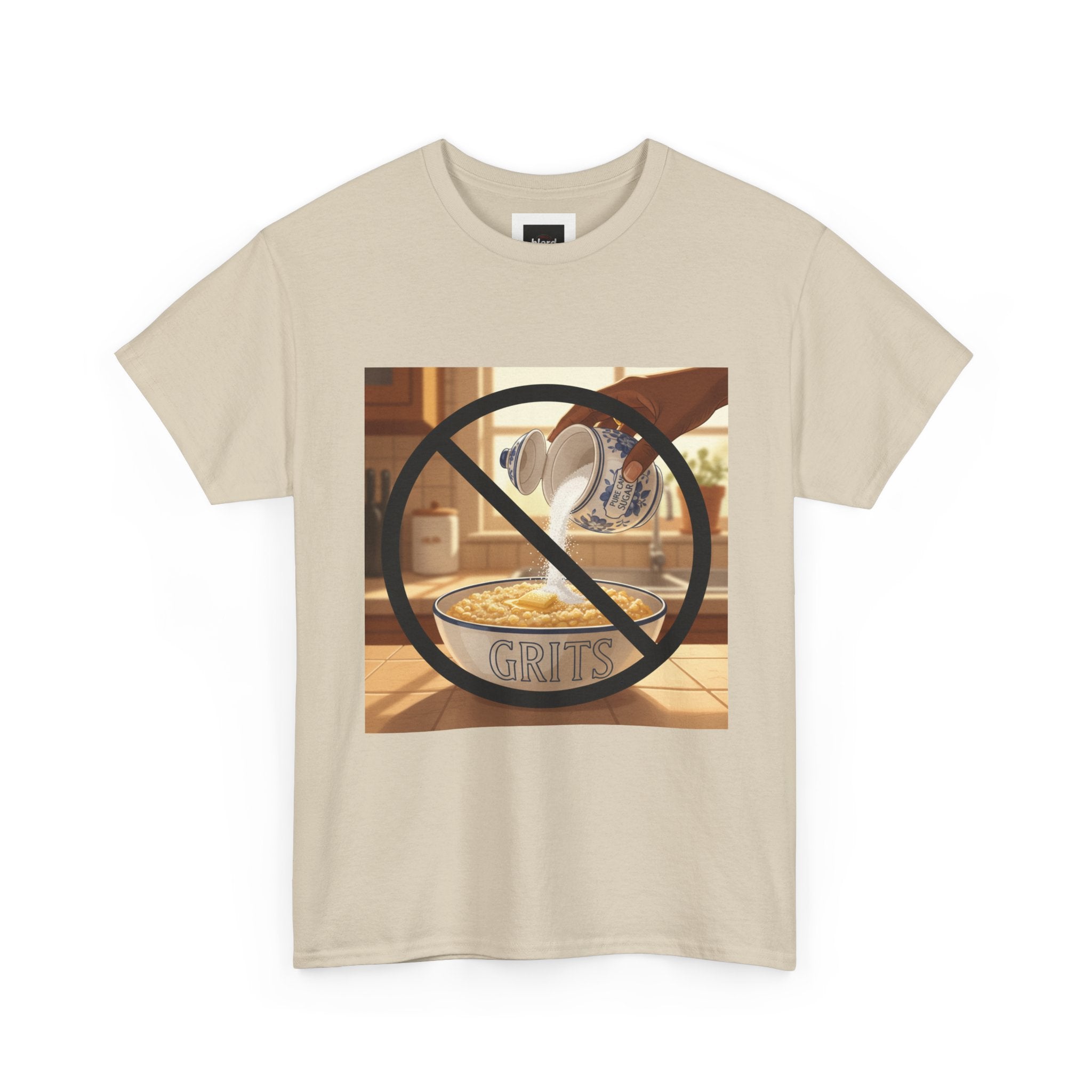 T‑Shirt “No Sugar in Grits” Protest Tee