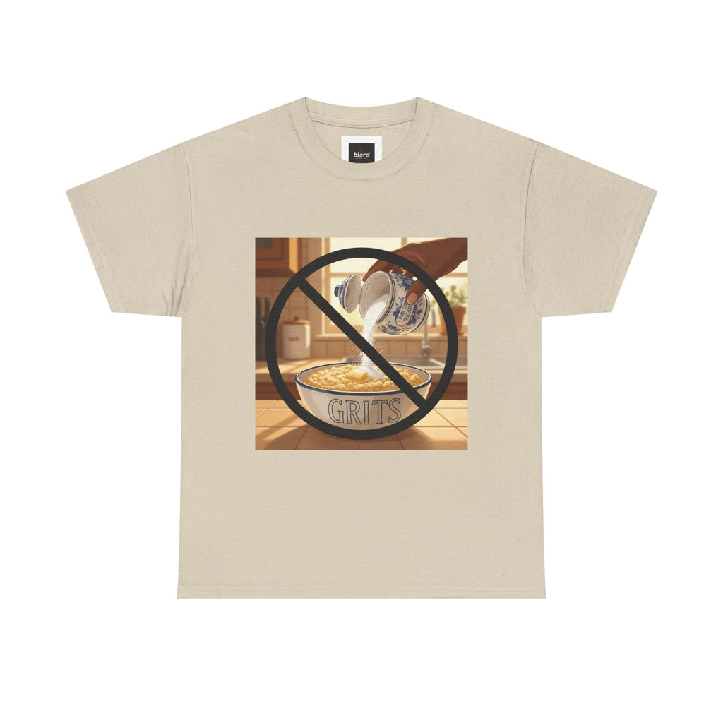 T‑Shirt “No Sugar in Grits” Protest Tee