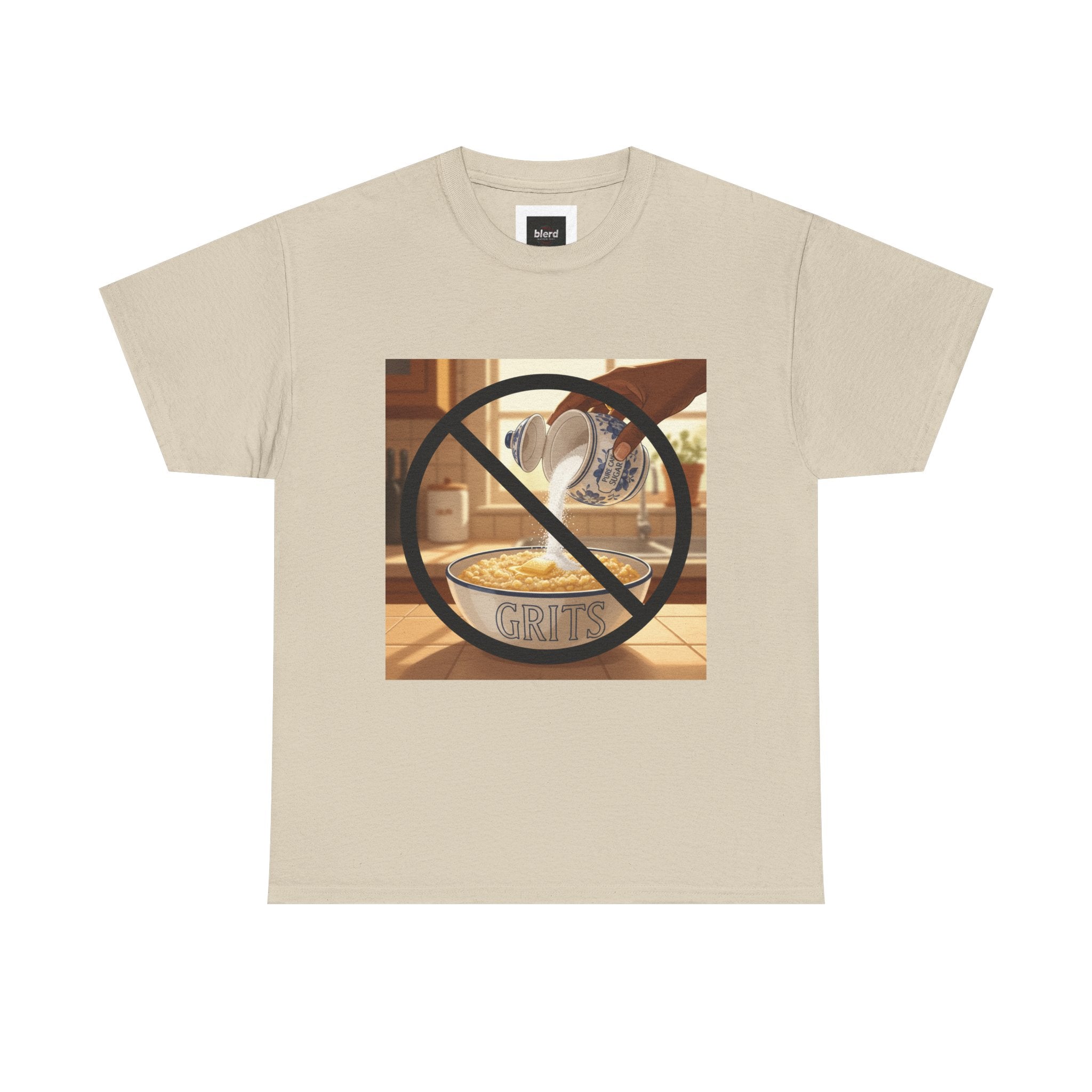 T‑Shirt “No Sugar in Grits” Protest Tee