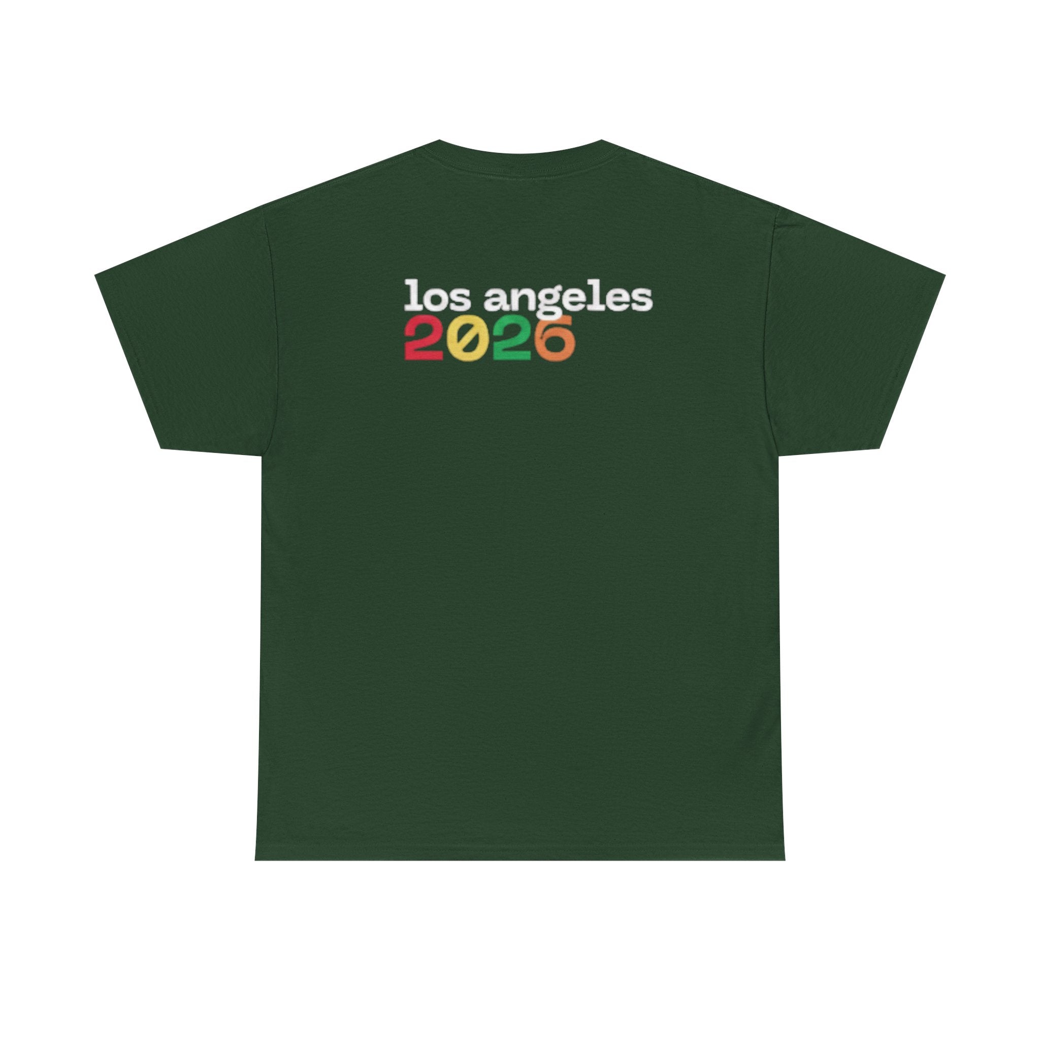 T-Shirt — "Just Here for the Fútbol" Los Angeles 2026 Soccer Fan Tee