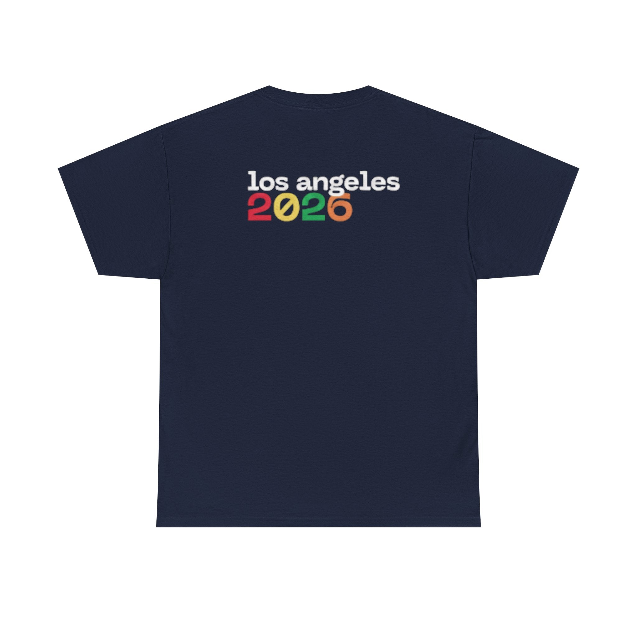 T-Shirt — "Just Here for the Fútbol" Los Angeles 2026 Soccer Fan Tee