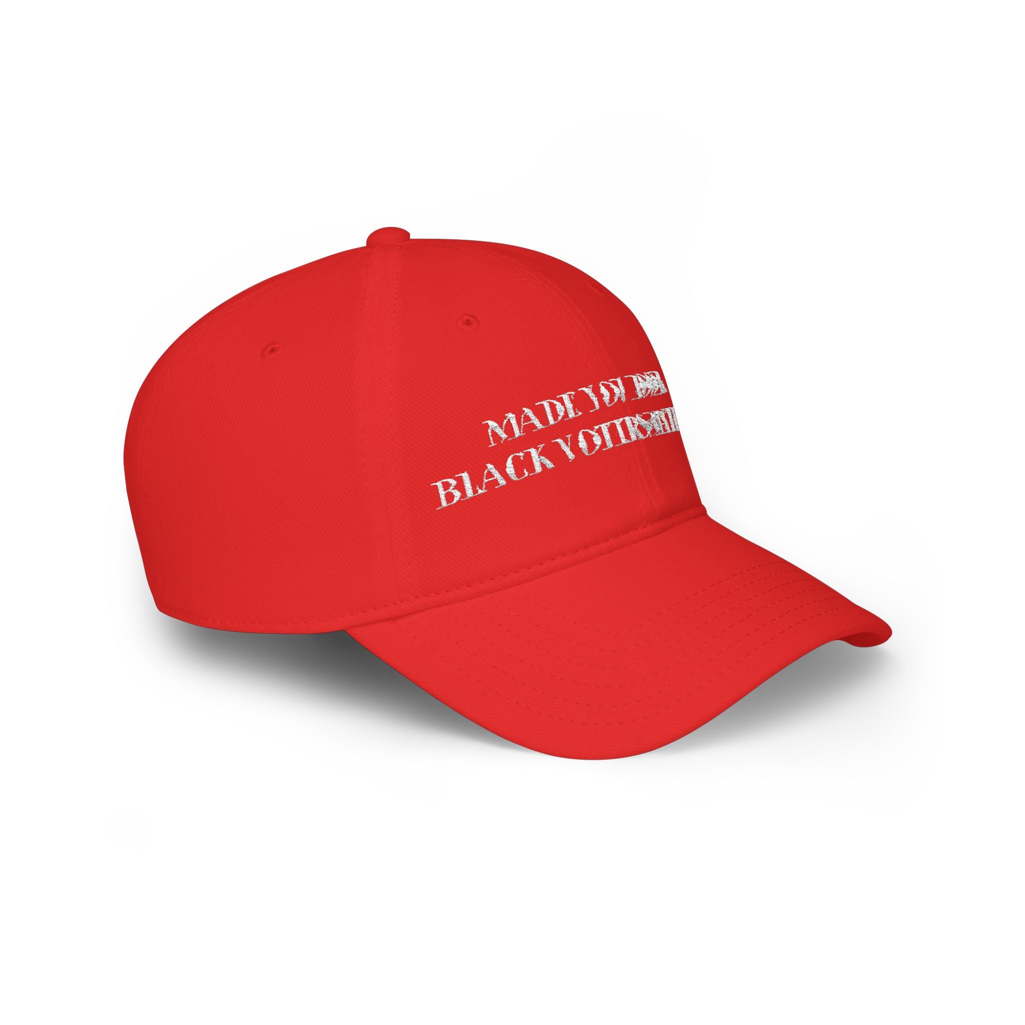 Made You Look Black Voters Matter Cap | Red Baseball Cap, Political Statement