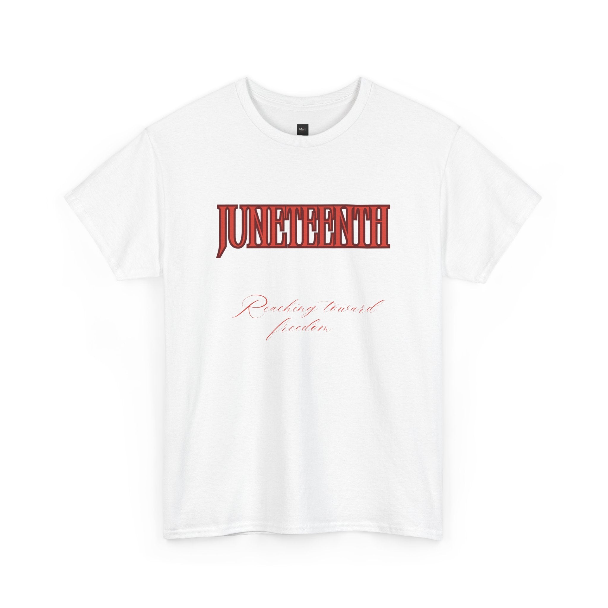 Juneteenth Script Tee | Juneteenth Pride graphic t-shirt