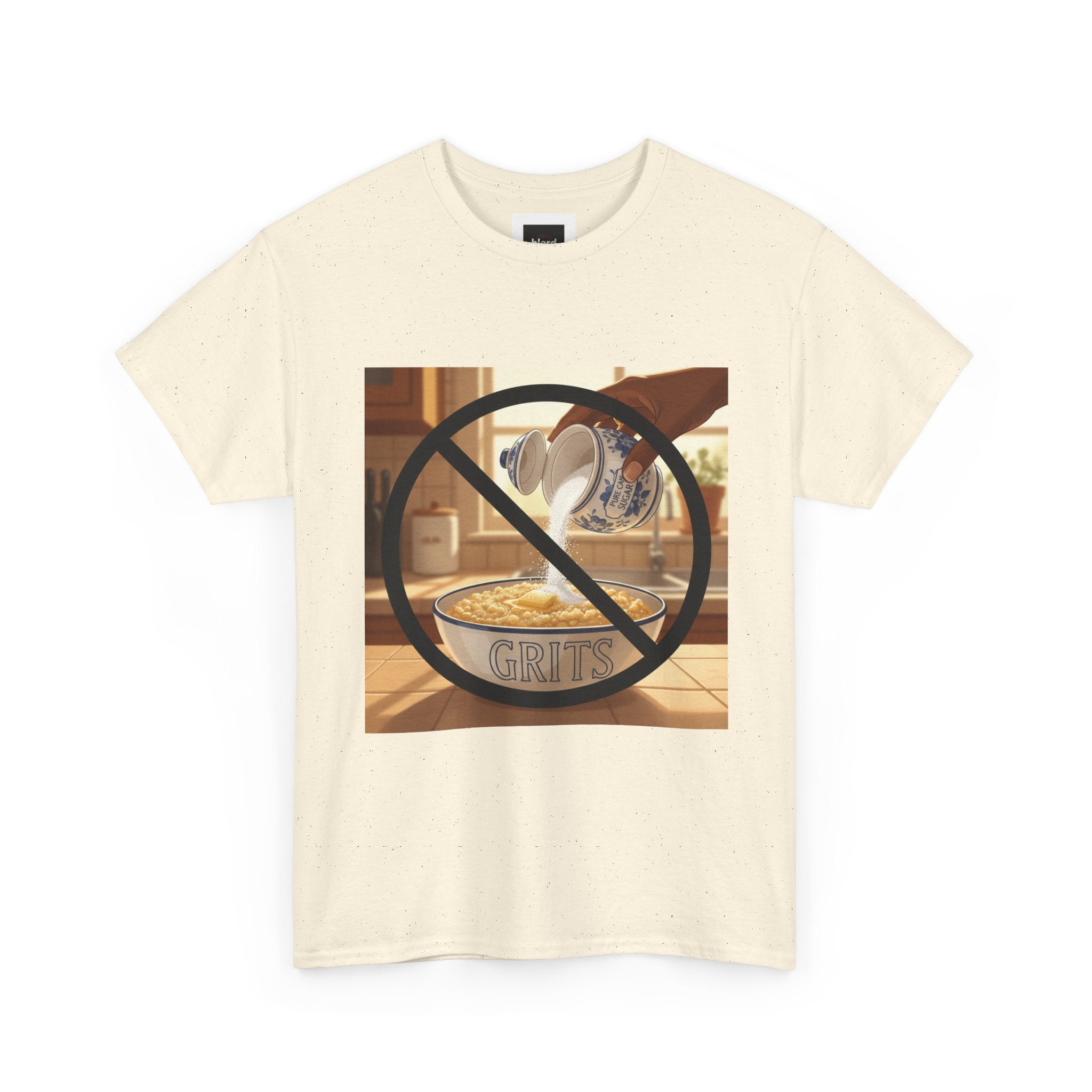 T‑Shirt “No Sugar in Grits” Protest Tee