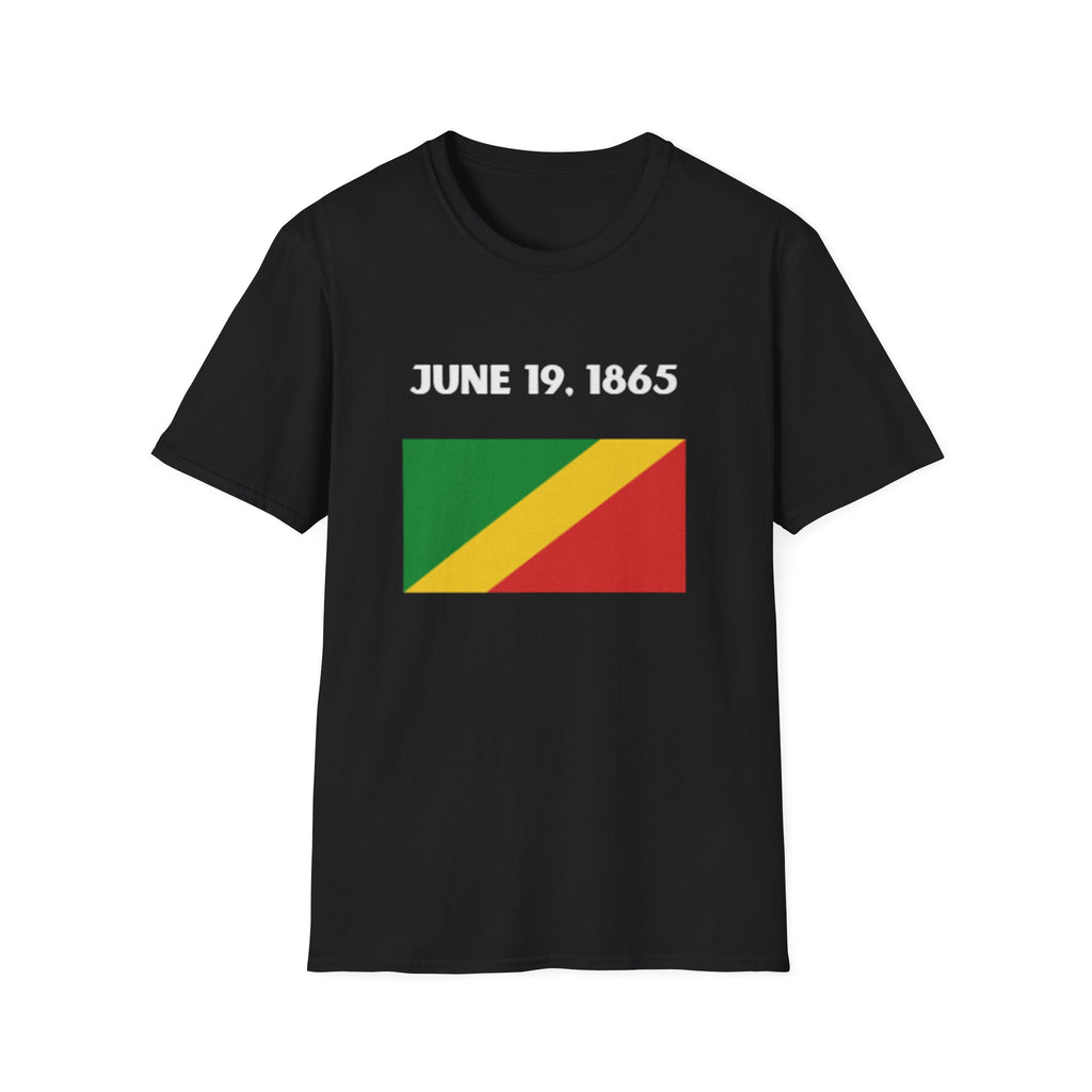Juneteenth T‑Shirt — "June 19, 1865" Celebration Tee