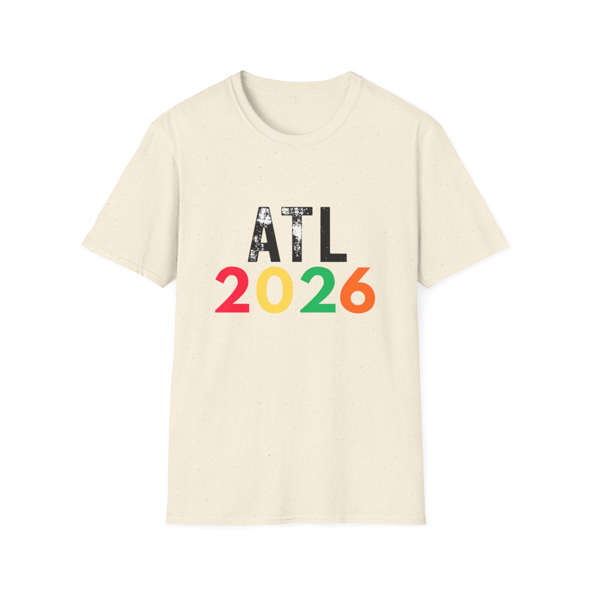 ATL 2026 T-Shirt — Colorful Atlanta Year Tee