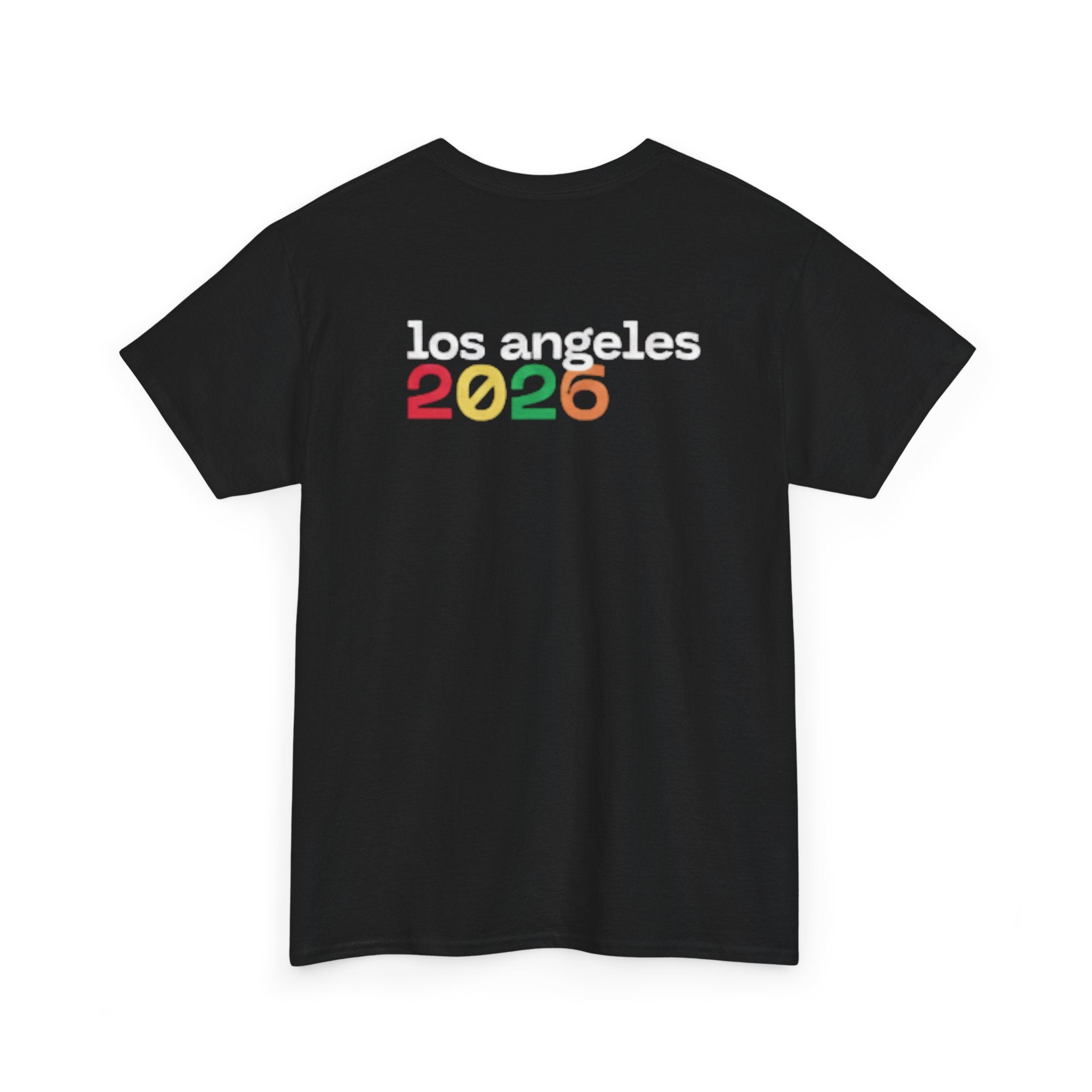 T-Shirt — "Just Here for the Fútbol" Los Angeles 2026 Soccer Fan Tee