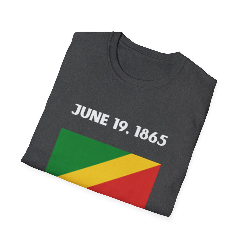 Juneteenth T‑Shirt — "June 19, 1865" Celebration Tee