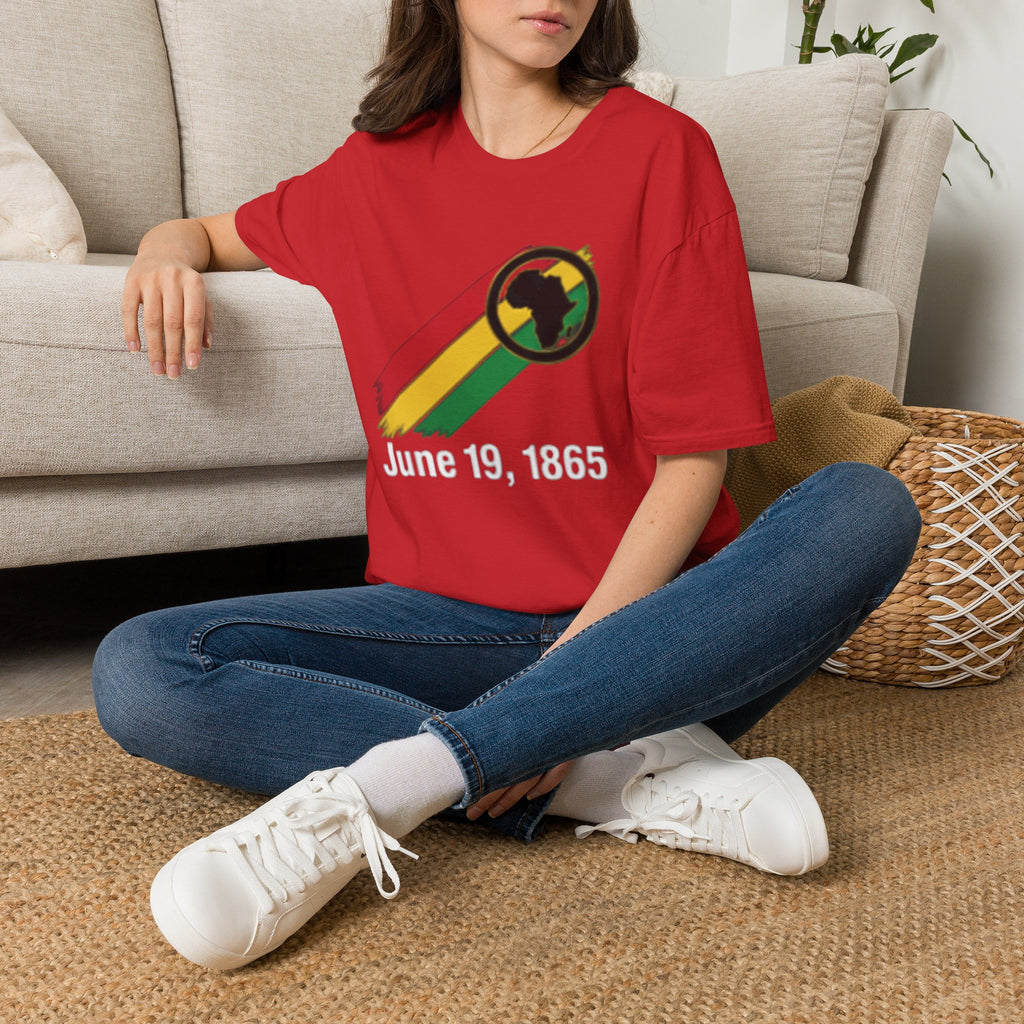 Juneteenth T-Shirt — June 19, 1865, Celebration Tee