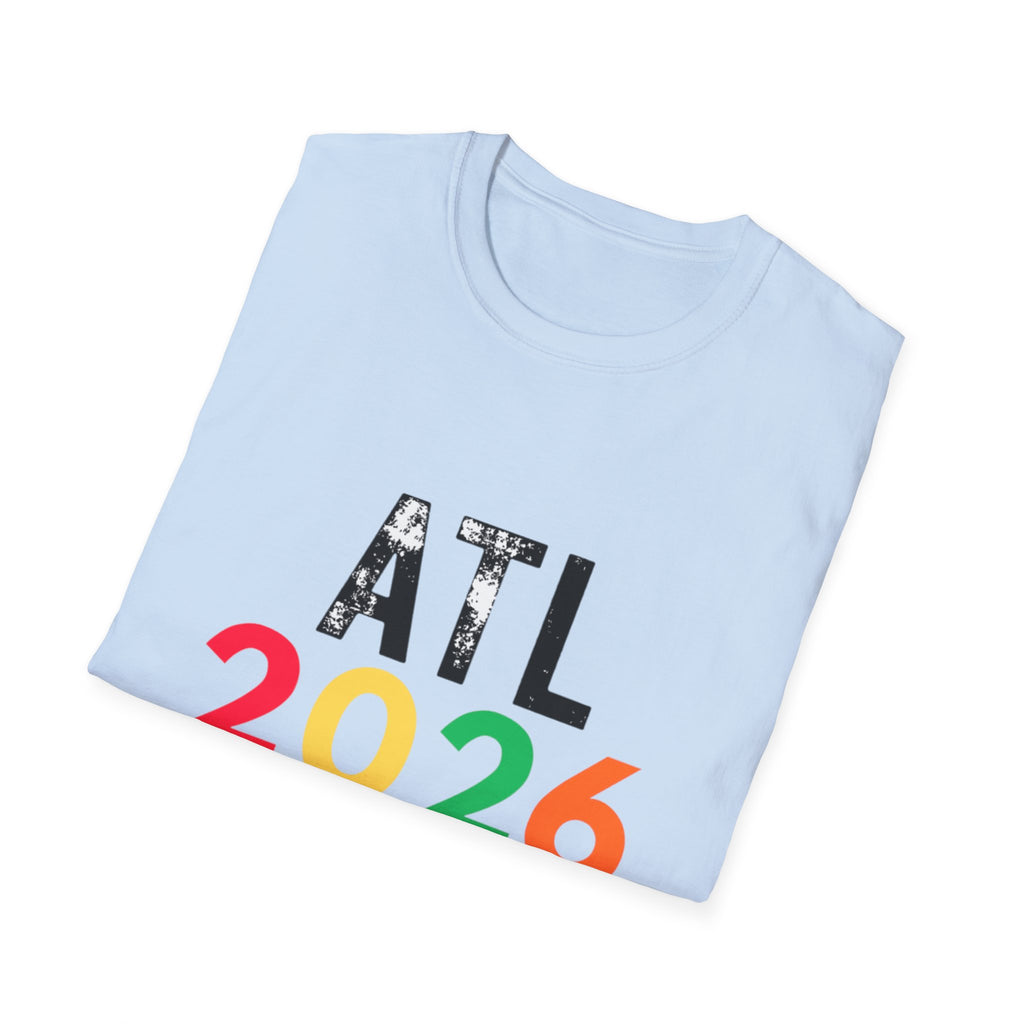 ATL 2026 T-Shirt — Colorful Atlanta Year Tee